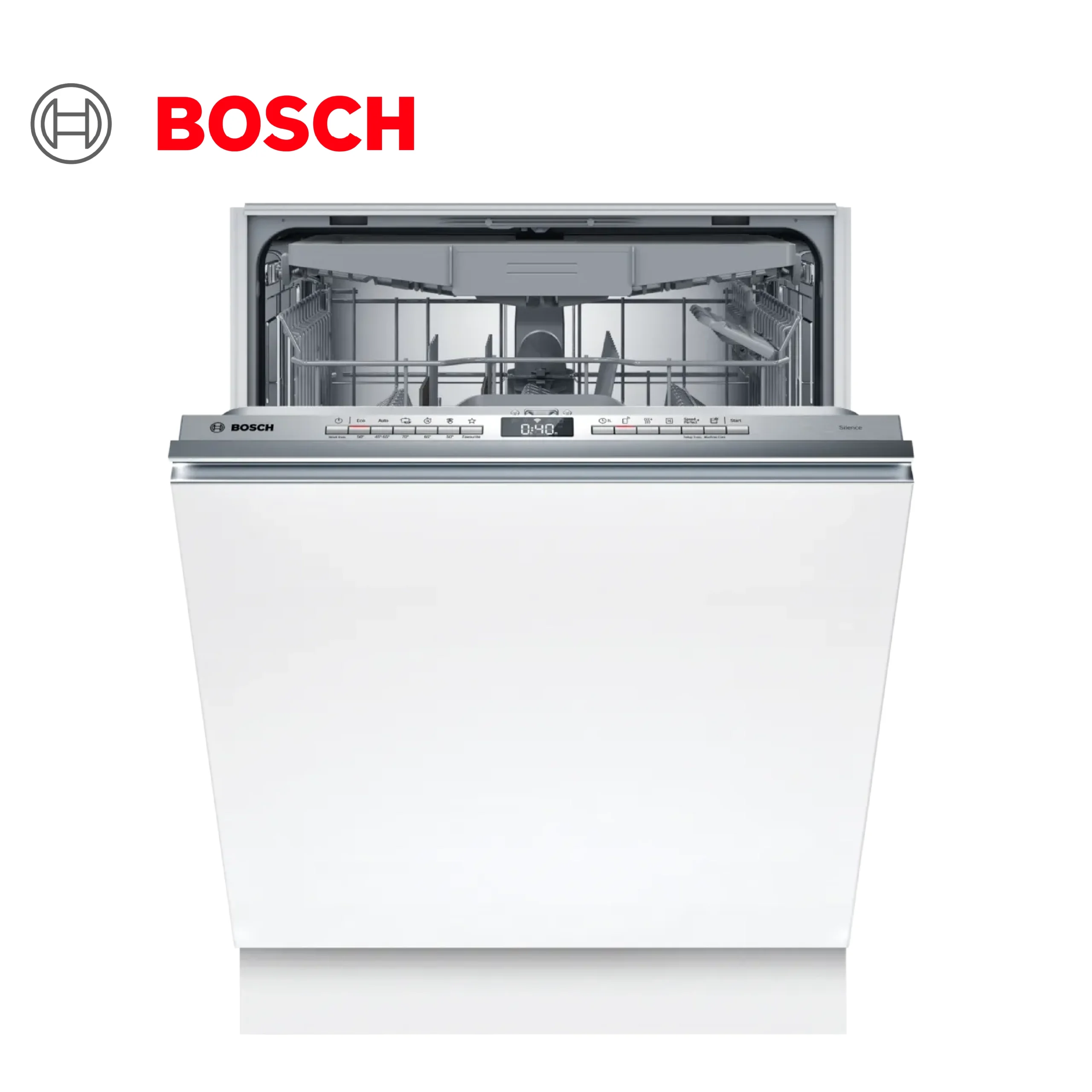 Lave vaisselle Bosch SMV4HVX00E - Série 4 - tout intégrable - 60cm - 14 couverts - 46 dB - Home Connect [Classe énergétique D]
