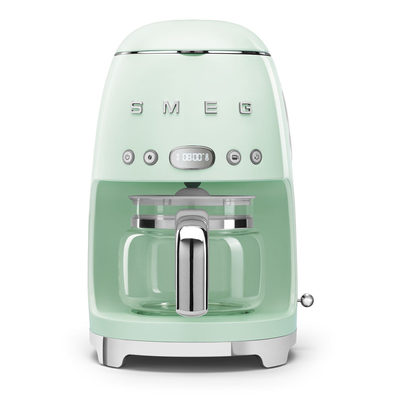 CAFETIERE SMEG Vert d'Eau 1,25 L 10 TASSES DCF02PGEU