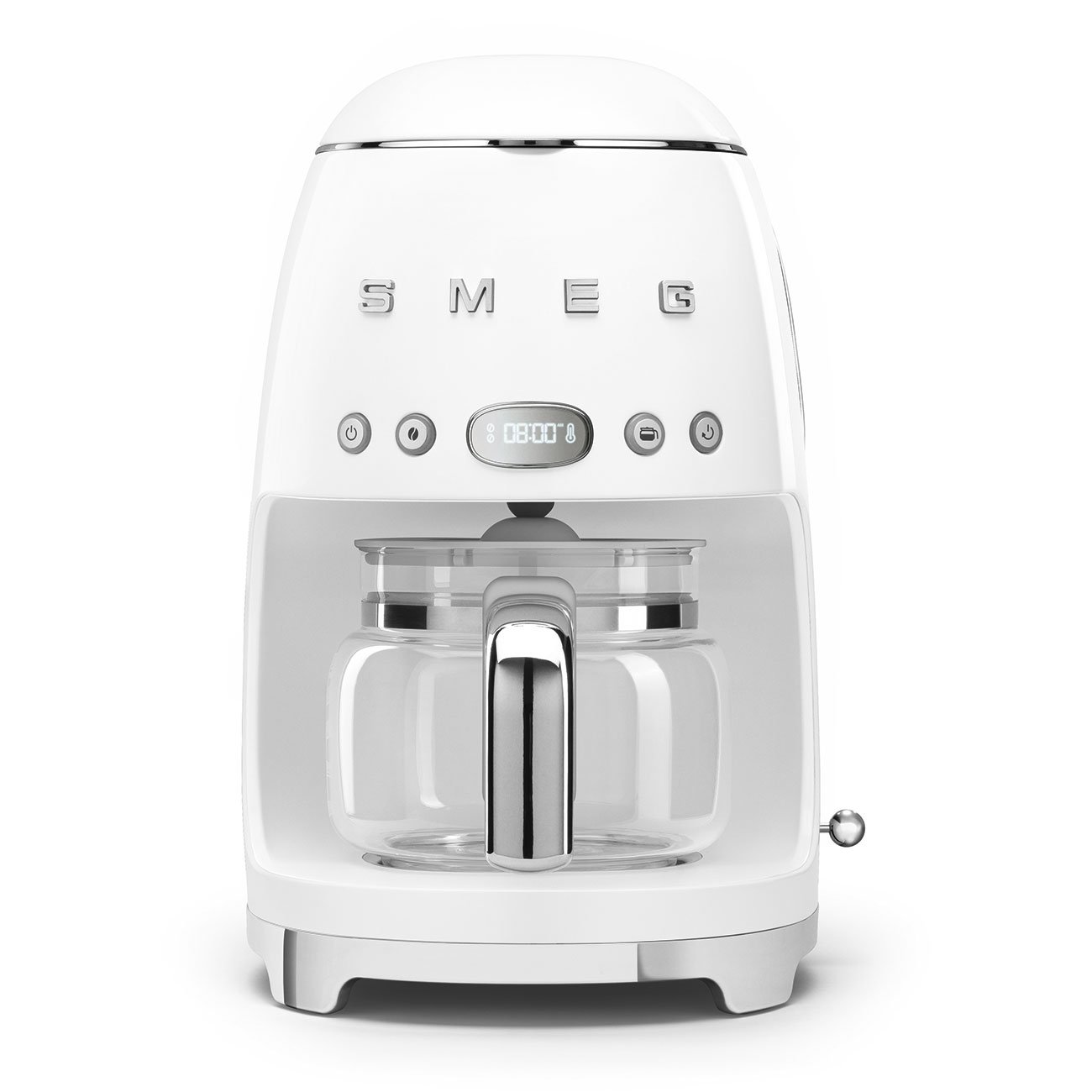 CAFETIERE SMEG BLANC 1,25 L 10 TASSES DCF02WHEU