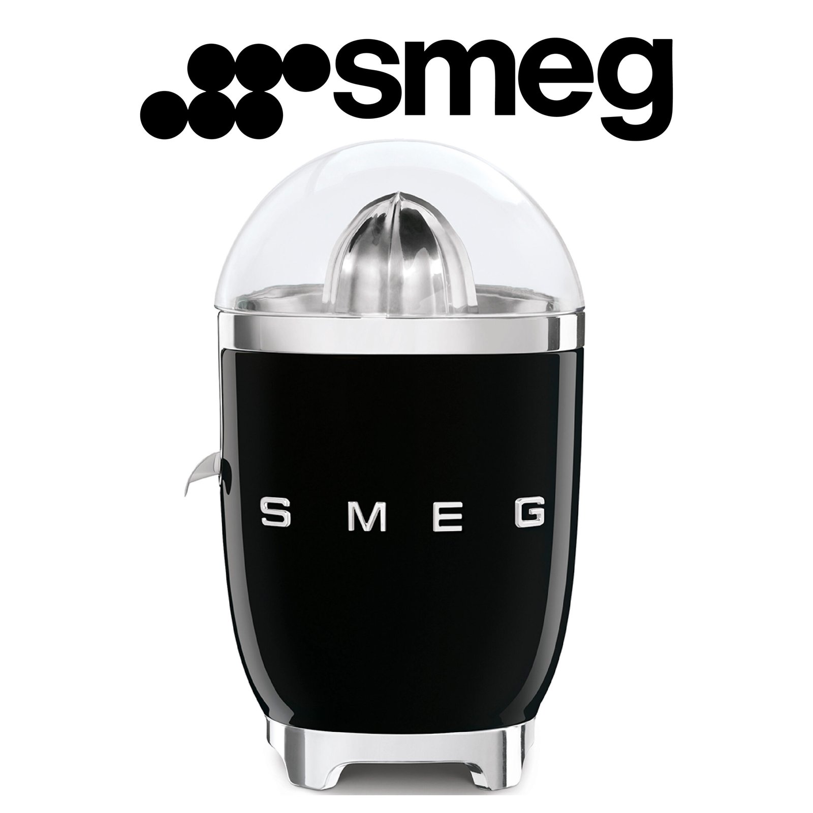 SMEG Presse-agrumes Noir Esthétique Années 50 CJF11BLEU