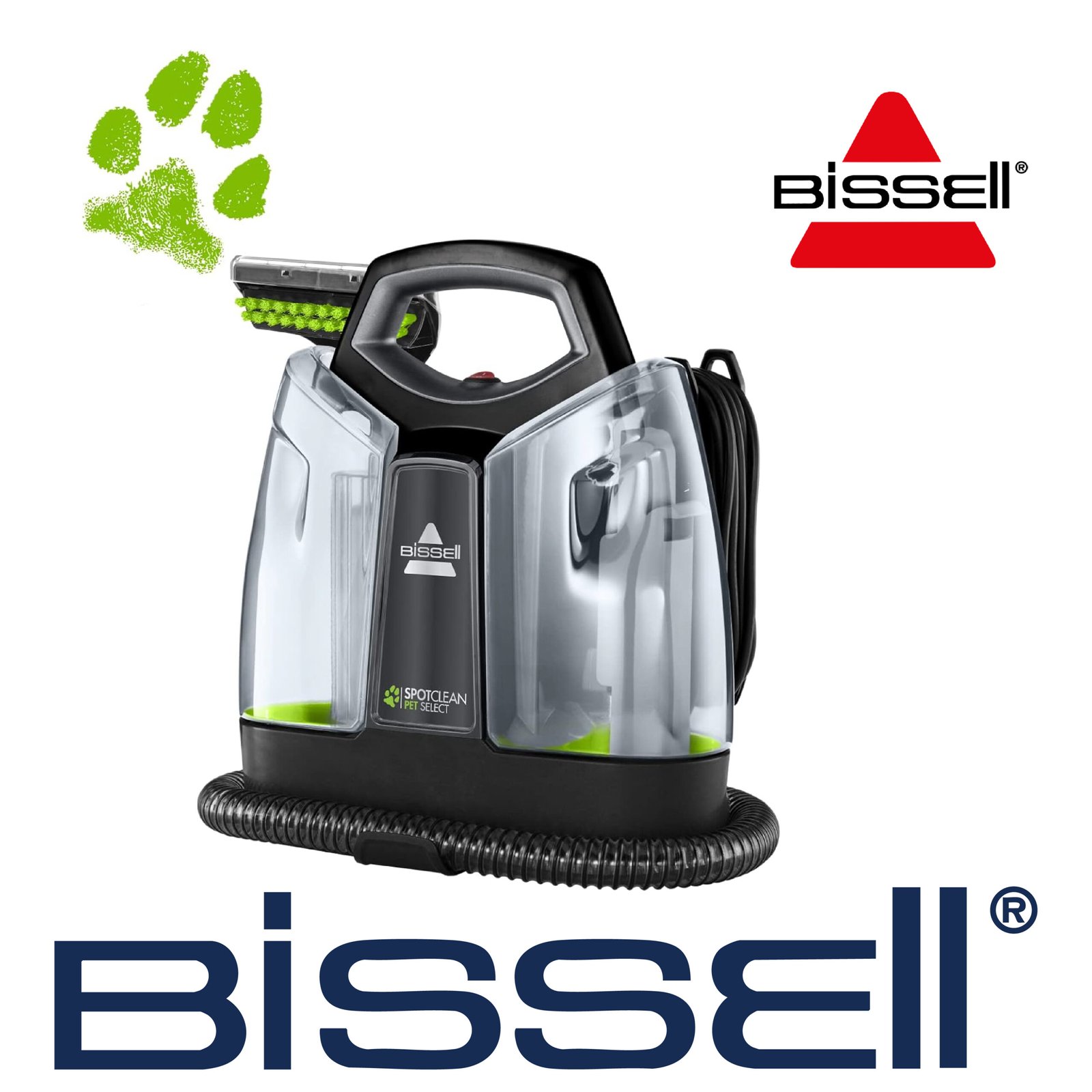 Bissell Nettoyeur de sol SpotClean Pet Select Détacheurs à eau 37288