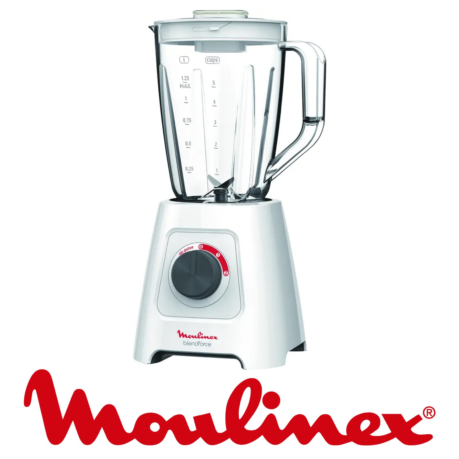 Moulinex Blendforce 2 vitesses + pulse 600W Ref: LM420110