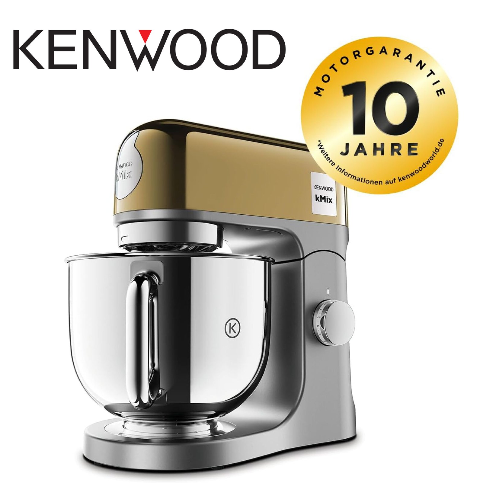 Kenwood Robots pâtissiers kMix édition Or chromé KMX760YG
