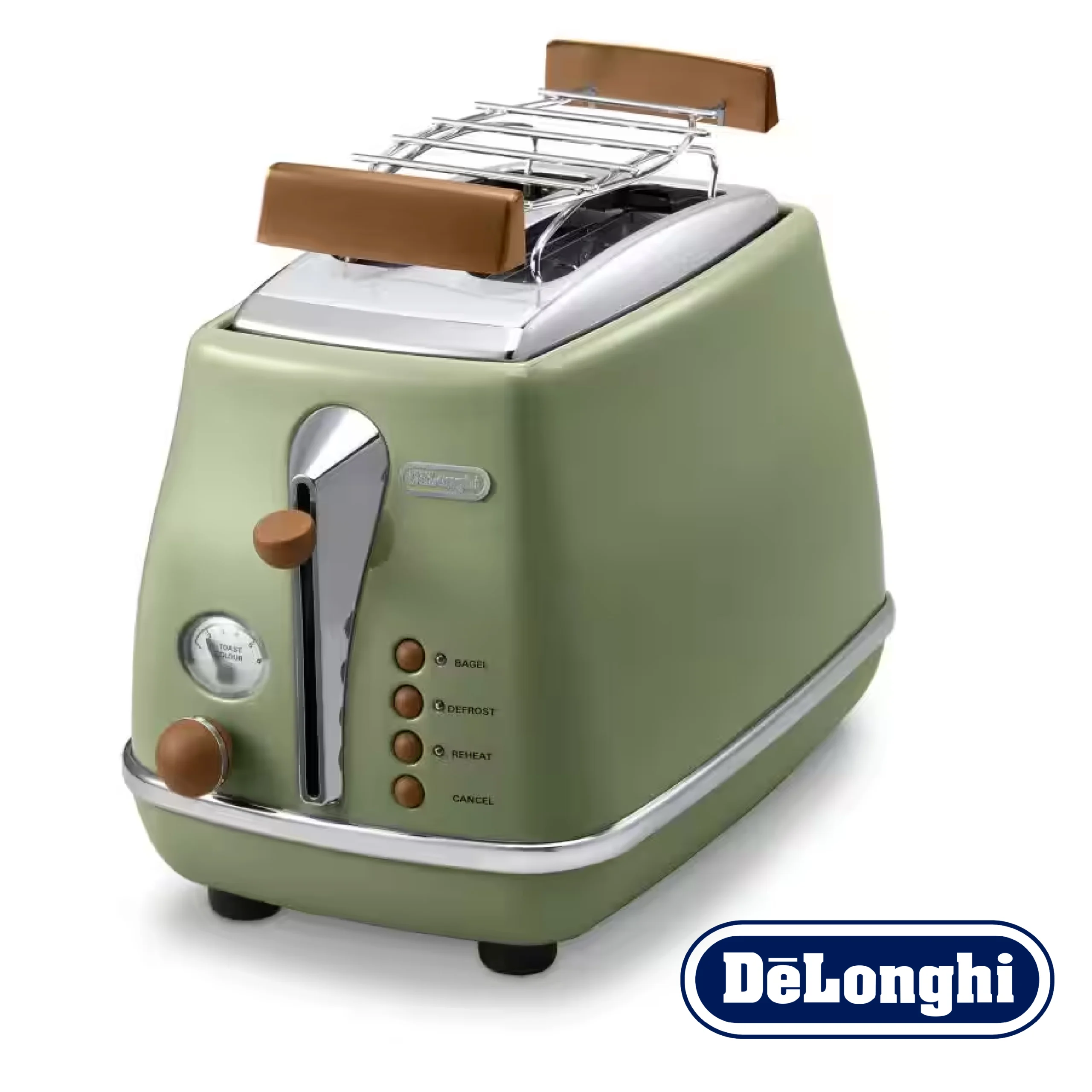 DELONGHI Icona Vintage Grille Pain CTOV2103.GR
