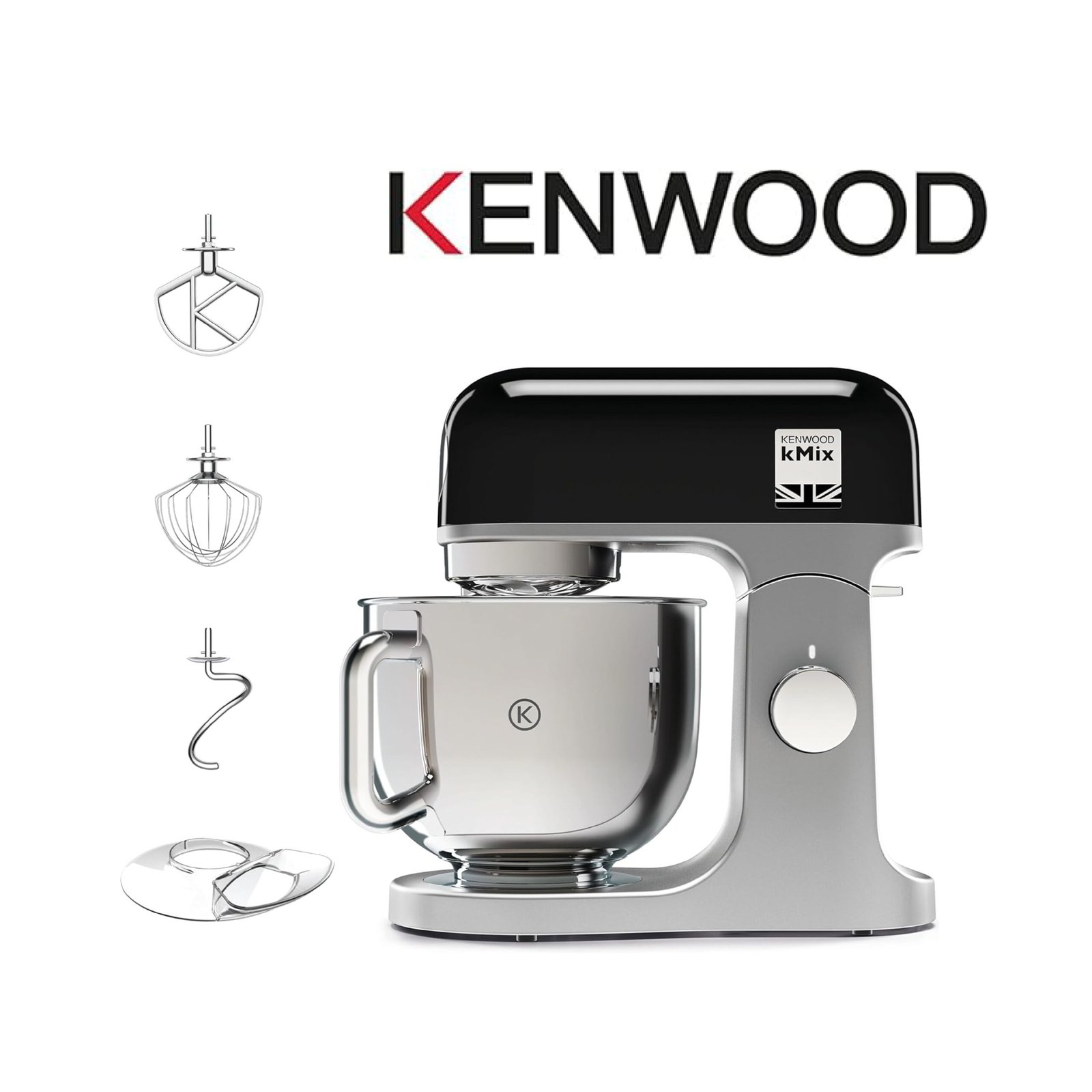 KENWOOD Robot Pâtissier Multifonction kMix 5L-1000W - 750 BK